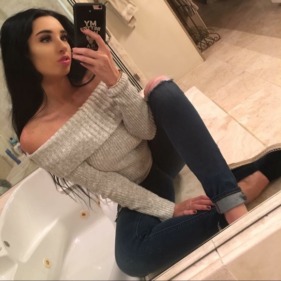 Hollister Other - Off the shoulder Hollister sweater